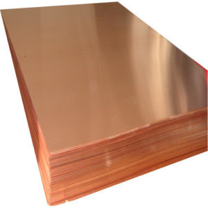 C1100 Borda lisa 99,7% Painéis de cobre decorativos quadrados para a indústria