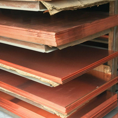 C1100 Borda lisa 99,7% Painéis de cobre decorativos quadrados para a indústria