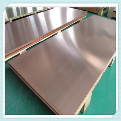 C1100 Borda lisa 99,7% Painéis de cobre decorativos quadrados para a indústria