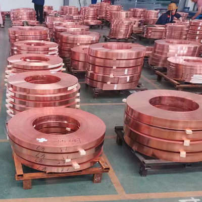 Boa condutibilidade elétrica da fita de cobre desencapada elétrica da indústria C11000