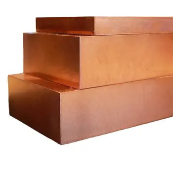 Fábrica por grosso 99,995% Ingots de cobre/barras com cor vermelha/amarelo