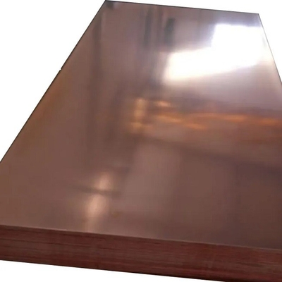 Lamas de cobre decorativas quadradas em forma de tiras 1 mm