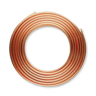 Bobina de grande resistência do tubo de cobre para o sistema de fonte de aquecimento