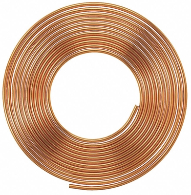 Precisão dimensional alta da bobina resistente à corrosão do tubo de cobre
