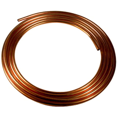 Bobina de cobre de superfície lisa da panqueca para a instalação da manutenção do condicionamento de ar