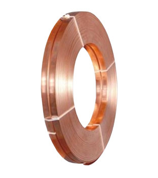 Red T2 Copper Flat Strip Componentes elétricos 0,5-2 mm Ultra Thin Copper Strip