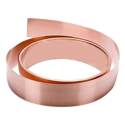 Rolo de banda de cobre de alta condutividade vermelho H62 H68 para componentes elétricos