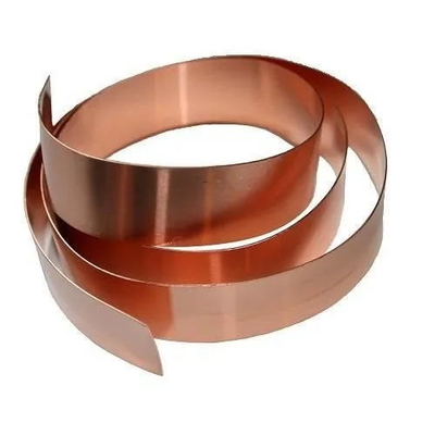 Rolo de banda de cobre de alta condutividade vermelho H62 H68 para componentes elétricos