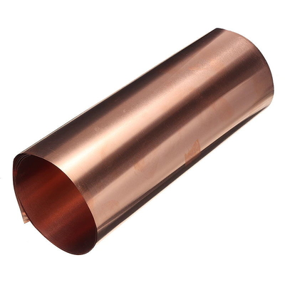 Folha de cobre ultra fina C11000 Folha de cobre de alta pureza 5um-12um
