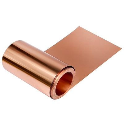 Folha de cobre ultra fina C11000 Folha de cobre de alta pureza 5um-12um