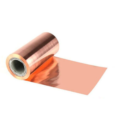 Folha de cobre ultra fina C11000 Folha de cobre de alta pureza 5um-12um