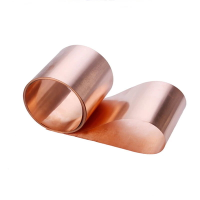 Folha de cobre ultra fina C11000 Folha de cobre de alta pureza 5um-12um