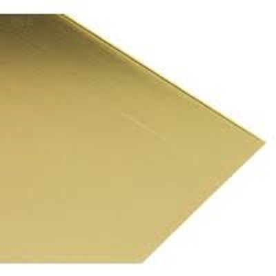 Folha de liga de latão com alta condutividade - escolha perfeita para decoração