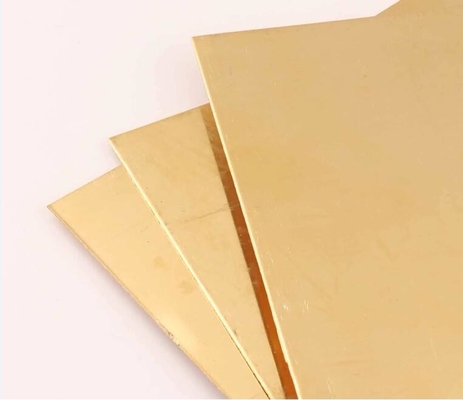 Folha de liga de latão com alta condutividade - escolha perfeita para decoração