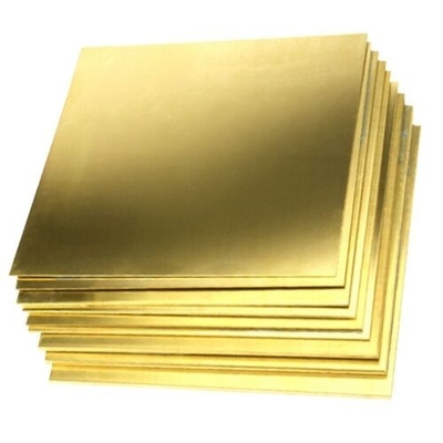Folha laminada de latão durável de primeira classe H68 1,5 mm para múltiplas aplicações