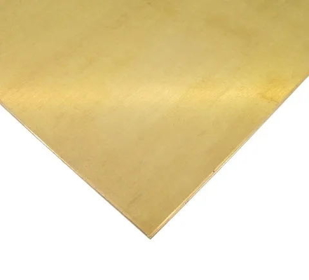Folha de latão amarelo de alta qualidade de espessura precisa de 1 mm feita na China