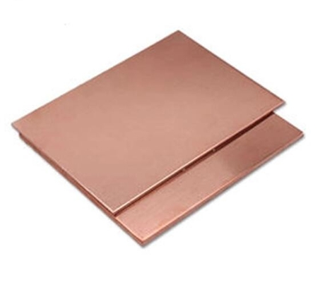 Tolerância galvanizada vermelha laminada da folha ±0.2mm do cobre de H62 H65
