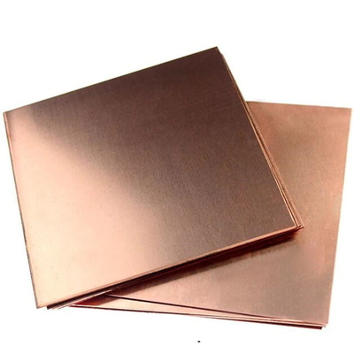 Folha de cobre puro melhor preço personalizado %99,9 placa de folha de cobre