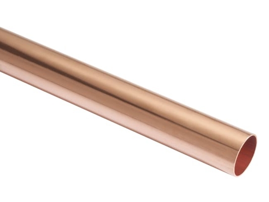 Tubulação de cobre redonda C11000 C10200 para sistemas da ATAC