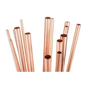 Tubulação de cobre redonda C11000 C10200 para sistemas da ATAC