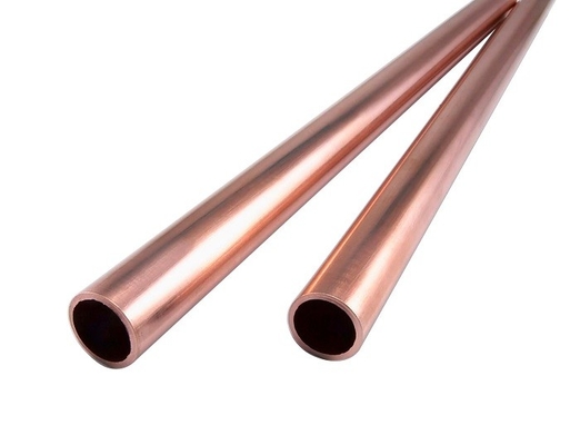 Tubulação de cobre redonda C11000 C10200 para sistemas da ATAC