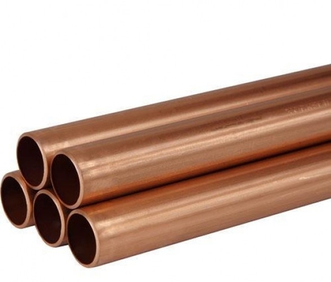 T3-T8 tubulação do cobre da têmpera C2600 C2680 C5210 C5191 para permutadores de calor na indústria petroquímica