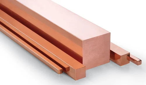 Barra de aço de cobre de 1-500 mm com acabamento de superfície polida de alta pureza 99,7%