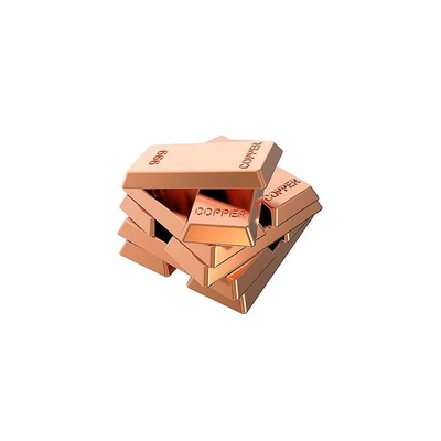 Preço surpresa 99% Ingots de cobre com superfície excepcionalmente lisa