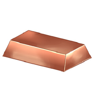 Venda direta de fábrica Superfície lisa 99,995% Ingots de cobre para reprocessamento de fábrica