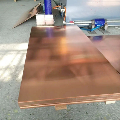 C2680 C2700 Folhas de cobre decorativas personalizáveis Quadrado vermelho Alta pureza